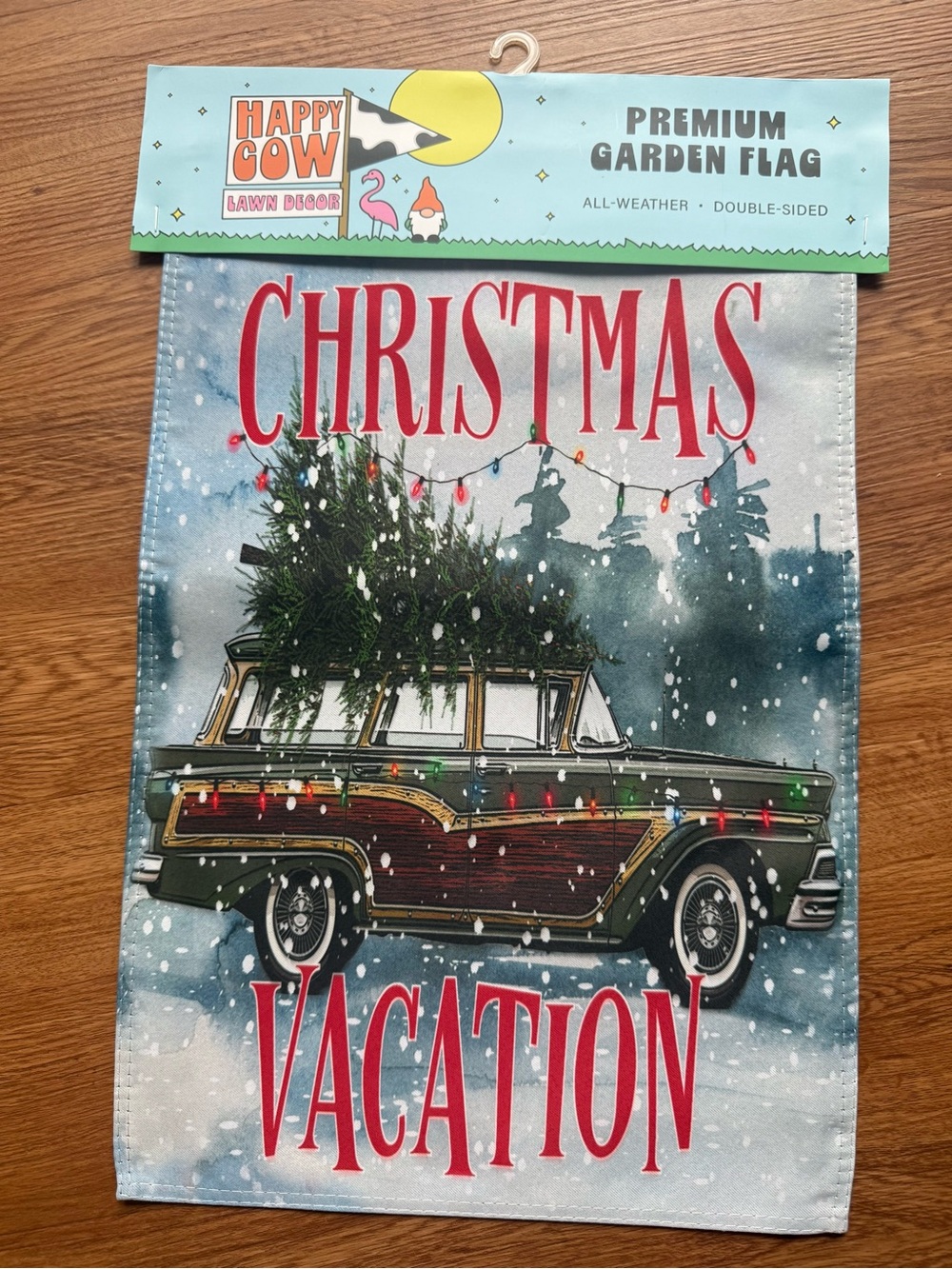 ‘Christmas Vacation' Holiday Garden Flag